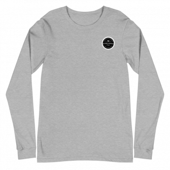 Unisex Black Logo Long Sleeve T-Shirt